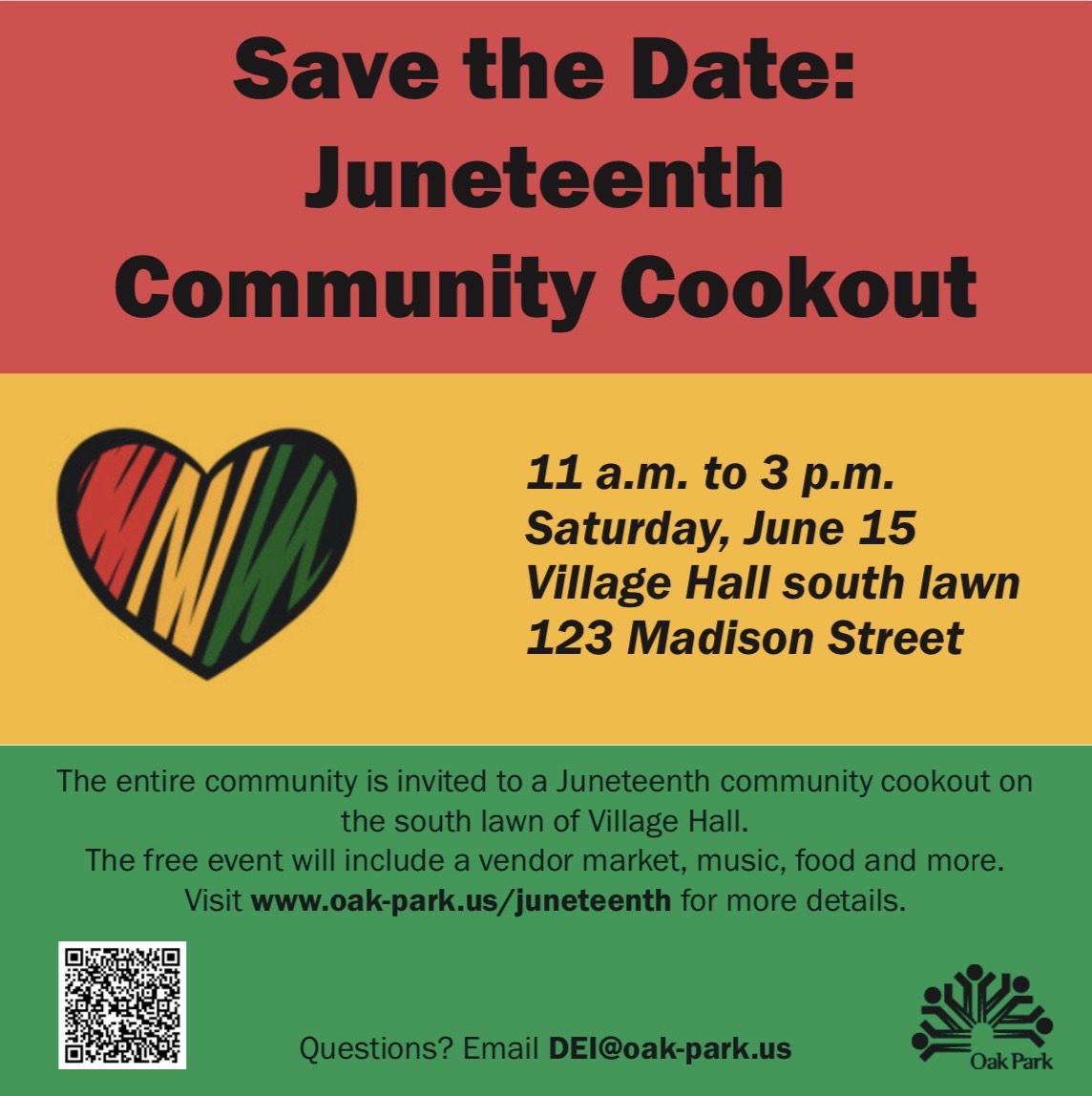 Juneteenth Community Cookout Flyer